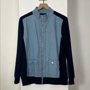 Appleseed's Light Blue and Navy Jacket